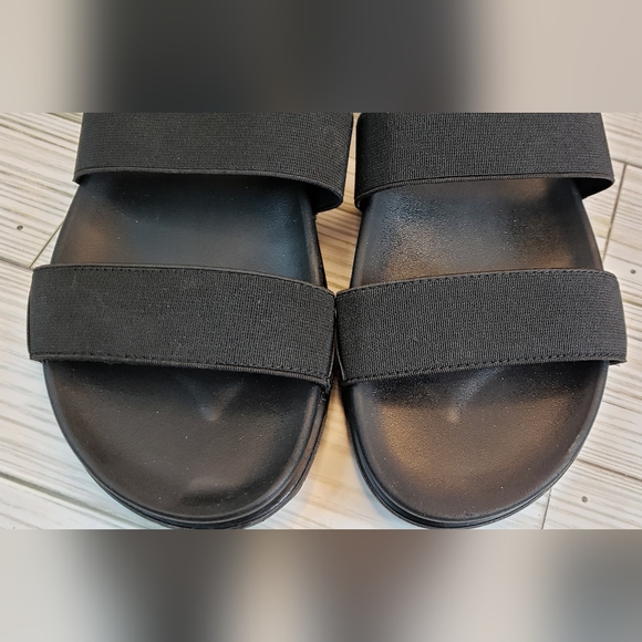 Steve Madden black ankle strap  sandals size 7.5 (sy109) - Picture 4 of 11